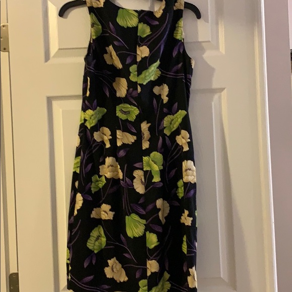 AGB Dress Size 6 Black and Floral - Picture 4 of 11